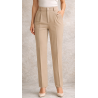 Pantalon Femme Taille Haute – Coupe Élégante